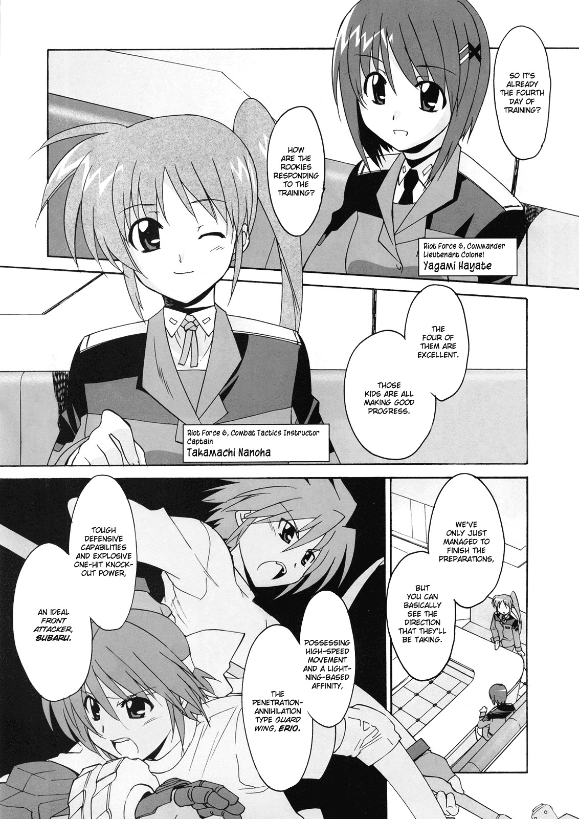 Mahou Shoujo Lyrical Nanoha StrikerS the Comics Chapter 8 page 21 - Chapter 8: New days
