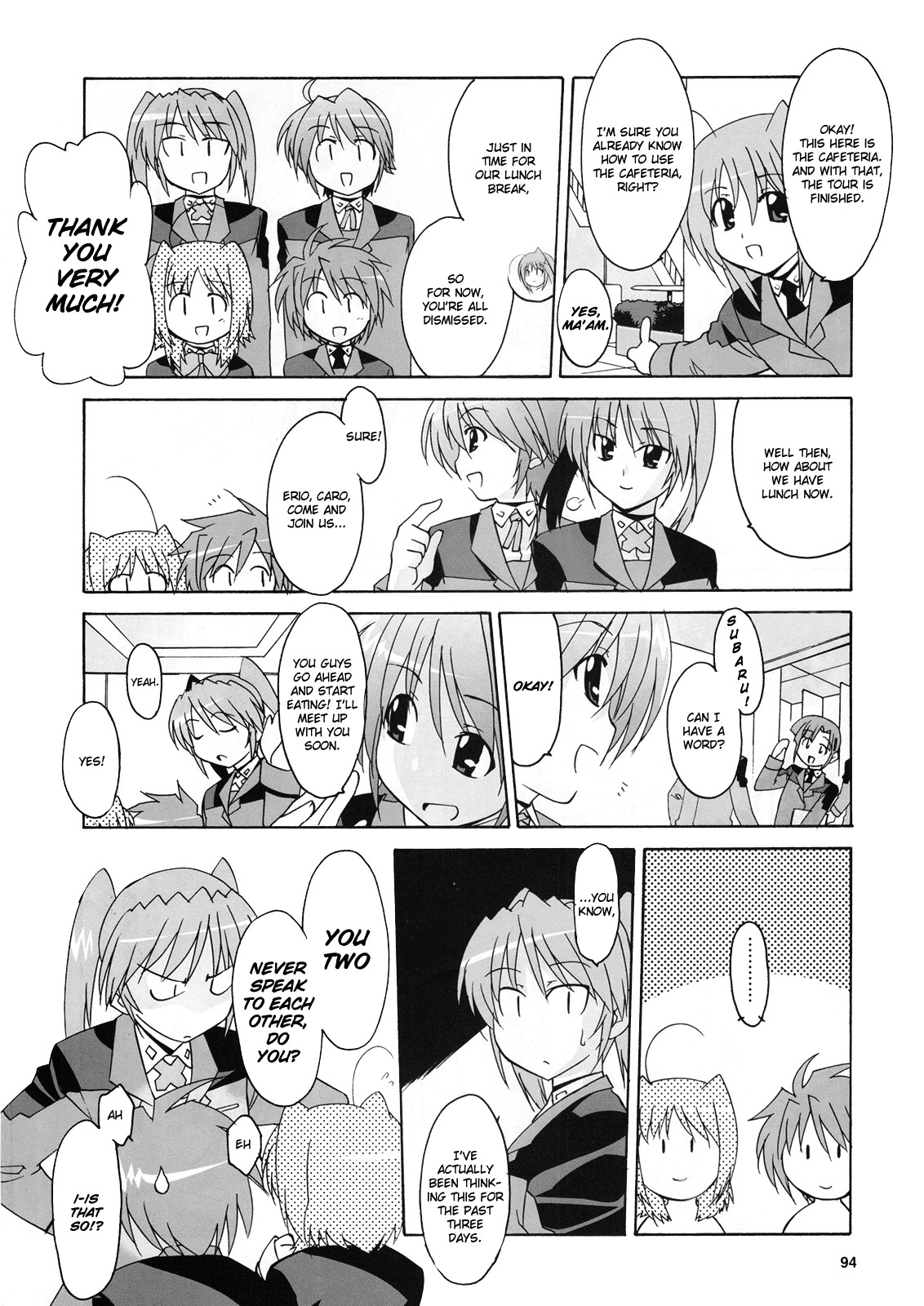 Mahou Shoujo Lyrical Nanoha StrikerS the Comics Chapter 8 page 24 - Chapter 8: New days