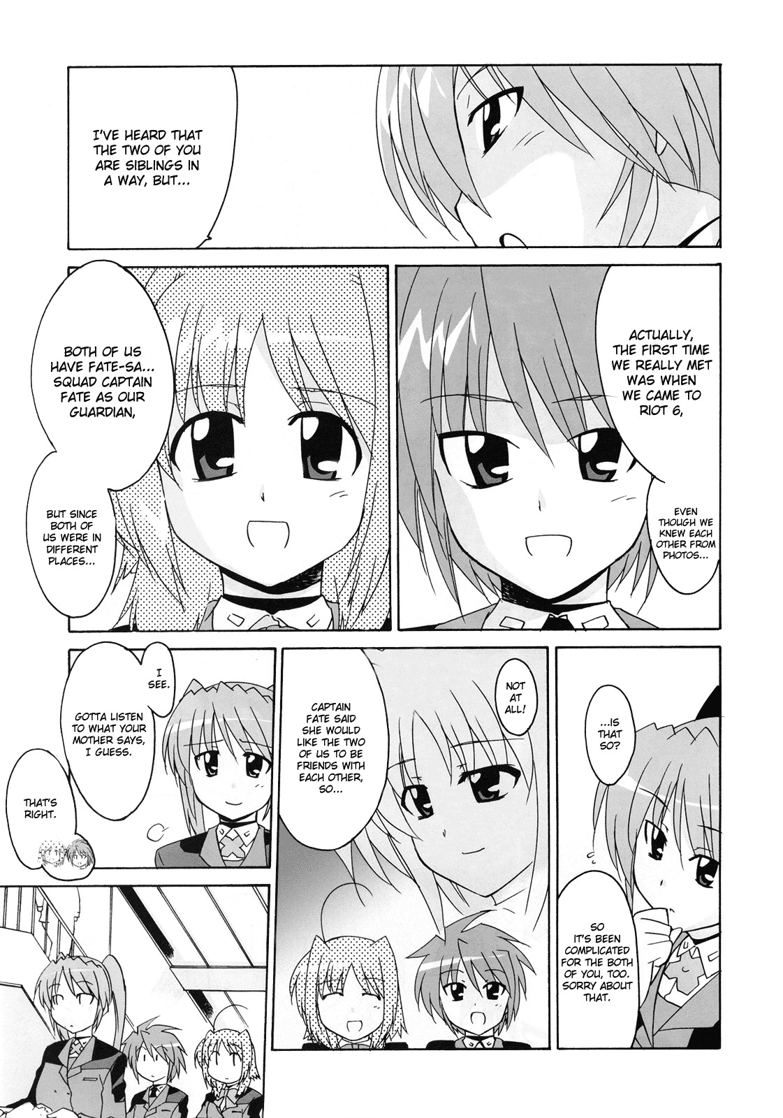 Mahou Shoujo Lyrical Nanoha StrikerS the Comics Chapter 8 page 25 - Chapter 8: New days