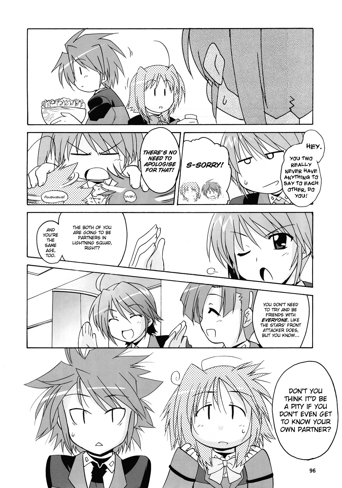 Mahou Shoujo Lyrical Nanoha StrikerS the Comics Chapter 8 page 26 - Chapter 8: New days