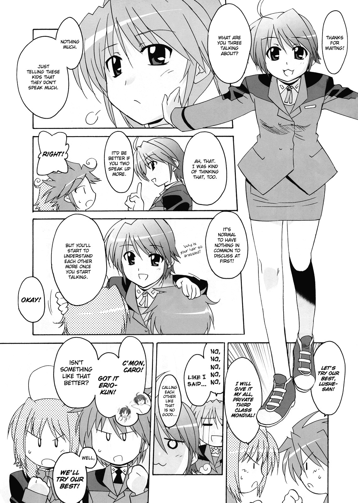 Mahou Shoujo Lyrical Nanoha StrikerS the Comics Chapter 8 page 27 - Chapter 8: New days