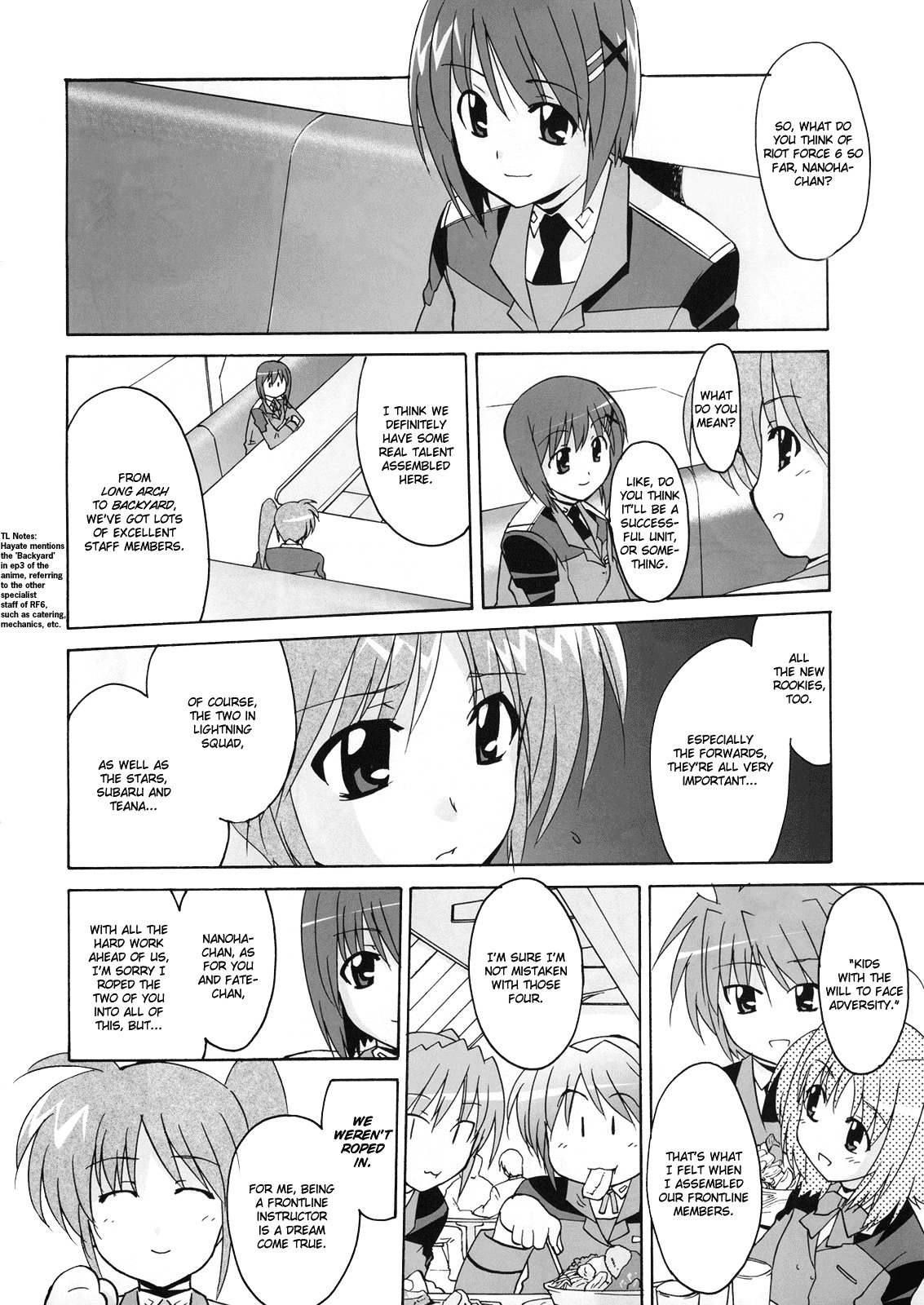 Mahou Shoujo Lyrical Nanoha StrikerS the Comics Chapter 8 page 28 - Chapter 8: New days
