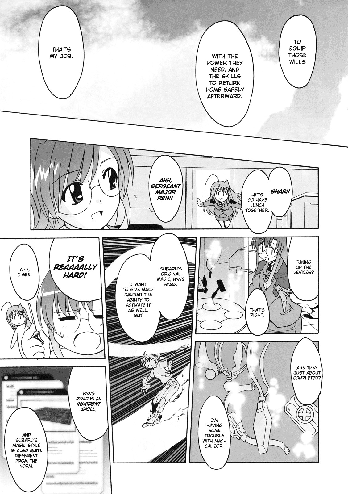 Mahou Shoujo Lyrical Nanoha StrikerS the Comics Chapter 8 page 29 - Chapter 8: New days