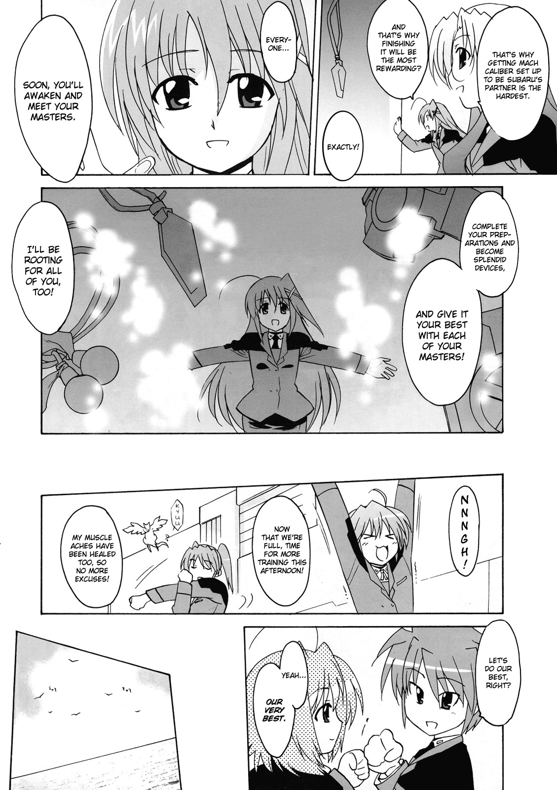 Mahou Shoujo Lyrical Nanoha StrikerS the Comics Chapter 8 page 30 - Chapter 8: New days