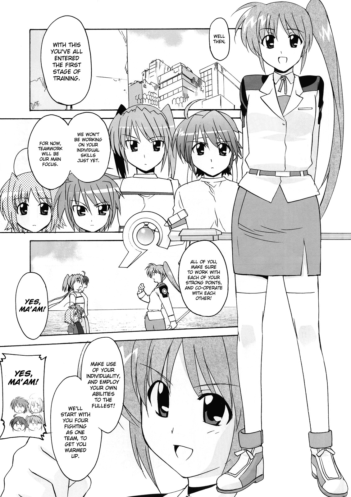 Mahou Shoujo Lyrical Nanoha StrikerS the Comics Chapter 8 page 31 - Chapter 8: New days