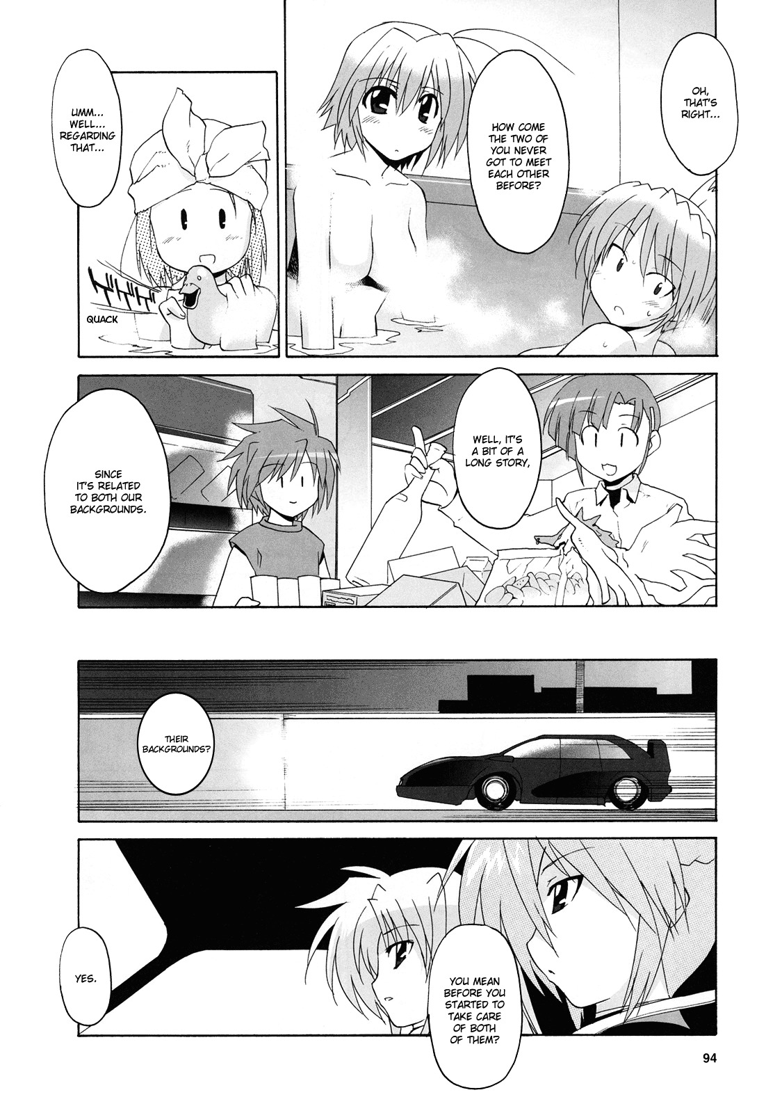 Mahou Shoujo Lyrical Nanoha StrikerS the Comics Chapter 9 page 10 - Chapter 9: Lightning heart