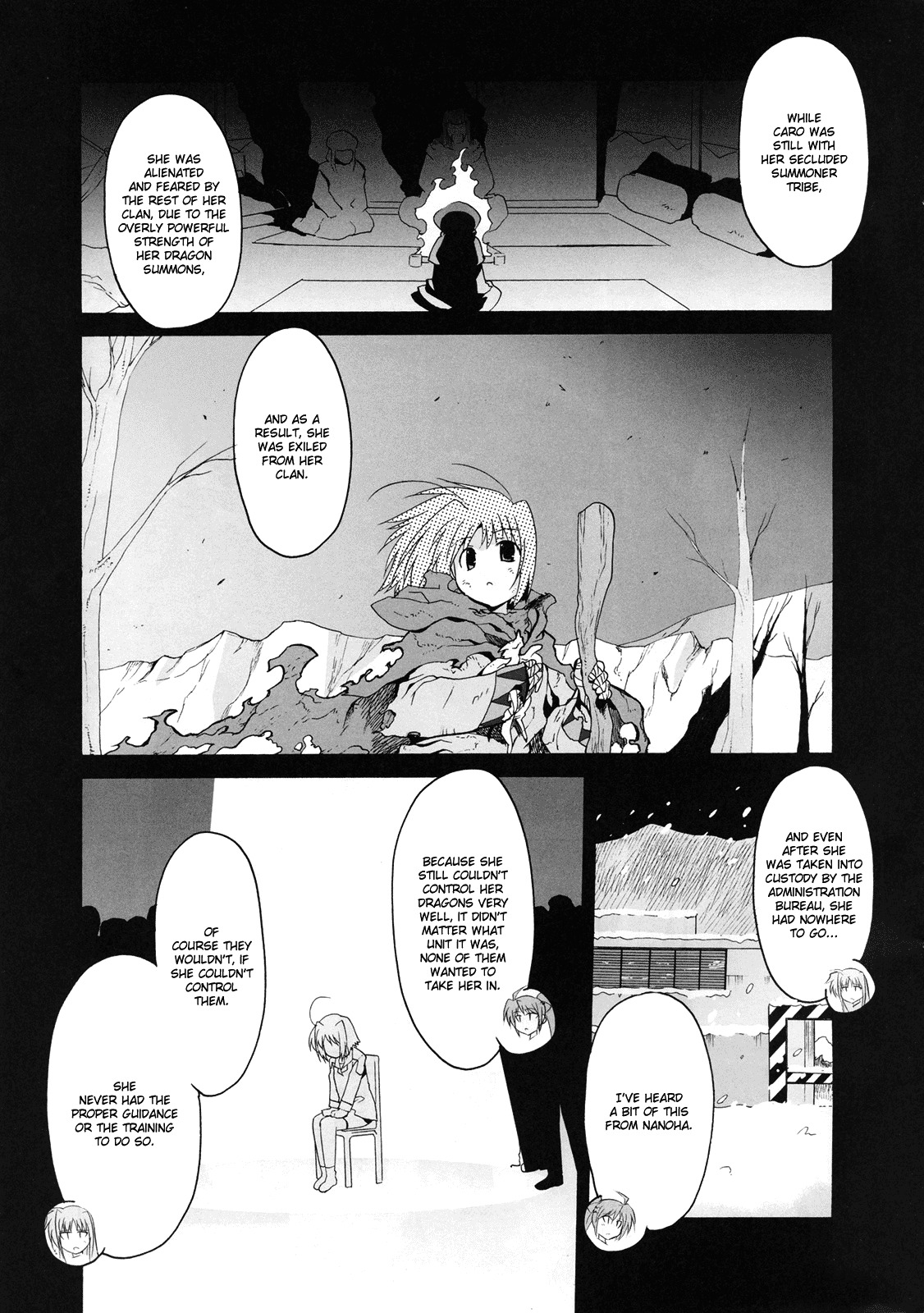Mahou Shoujo Lyrical Nanoha StrikerS the Comics Chapter 9 page 11 - Chapter 9: Lightning heart
