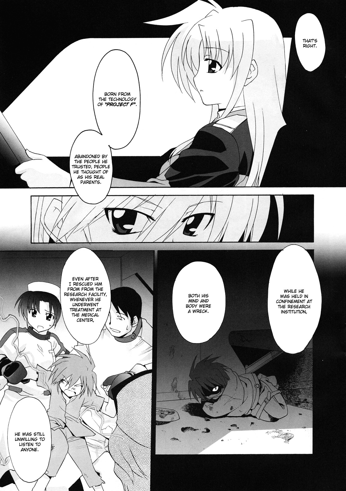 Mahou Shoujo Lyrical Nanoha StrikerS the Comics Chapter 9 page 13 - Chapter 9: Lightning heart