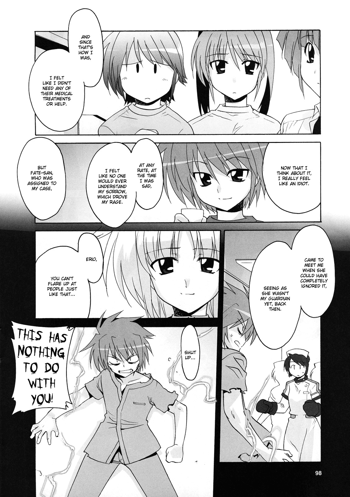 Mahou Shoujo Lyrical Nanoha StrikerS the Comics Chapter 9 page 14 - Chapter 9: Lightning heart