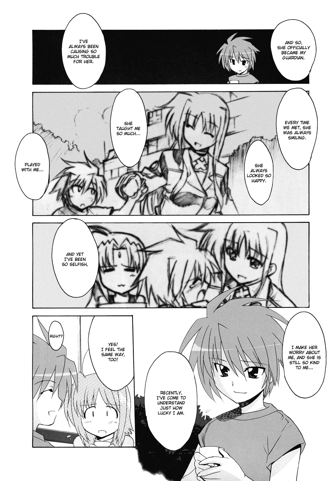 Mahou Shoujo Lyrical Nanoha StrikerS the Comics Chapter 9 page 18 - Chapter 9: Lightning heart
