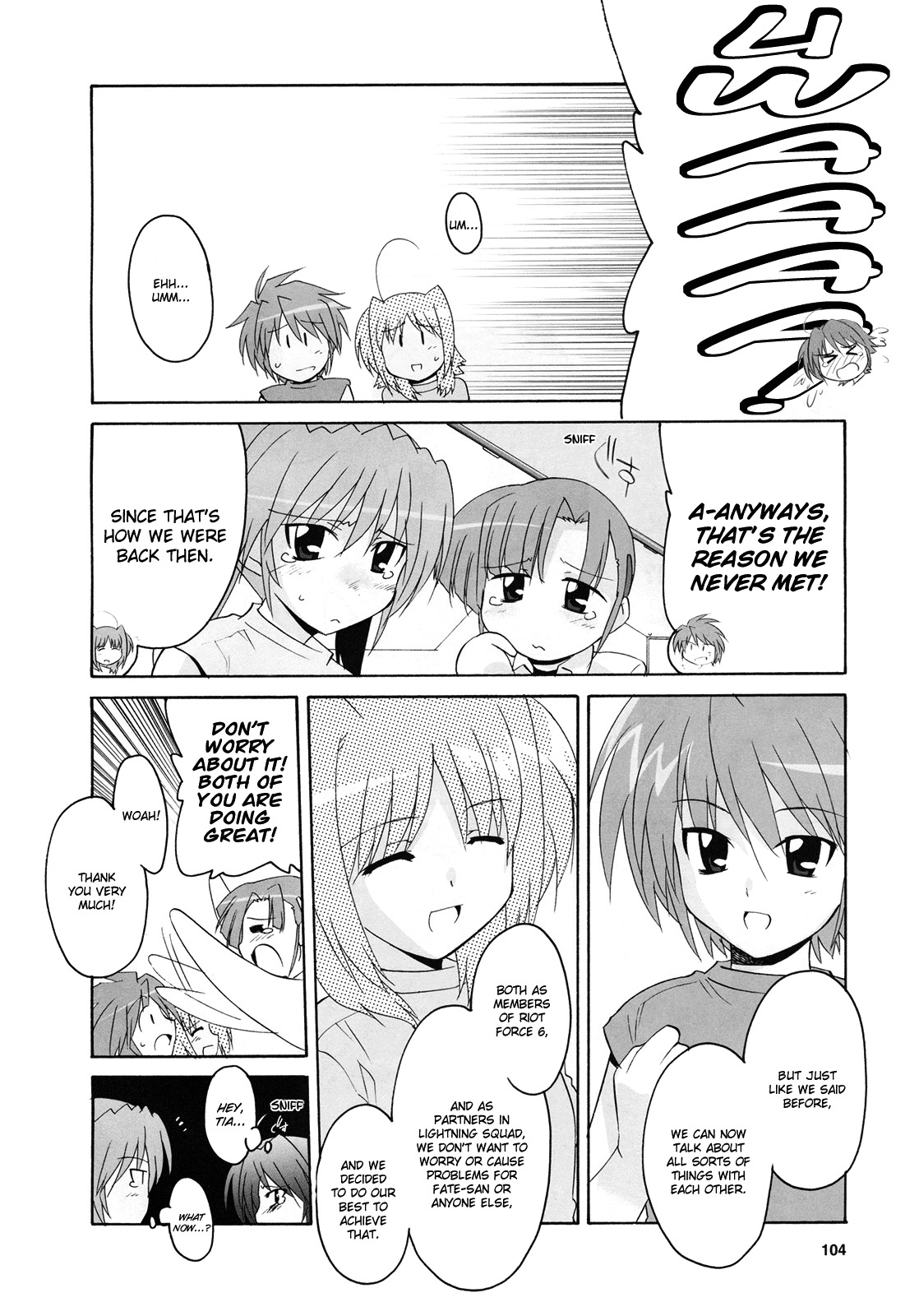 Mahou Shoujo Lyrical Nanoha StrikerS the Comics Chapter 9 page 20 - Chapter 9: Lightning heart