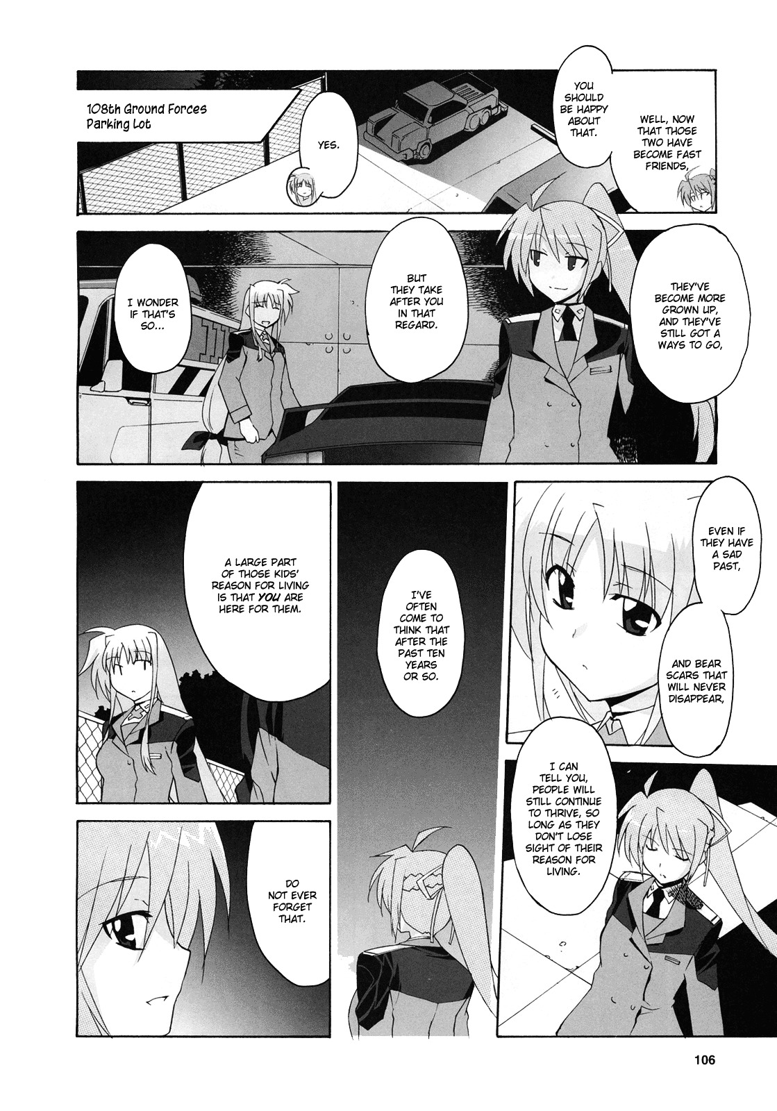Mahou Shoujo Lyrical Nanoha StrikerS the Comics Chapter 9 page 22 - Chapter 9: Lightning heart