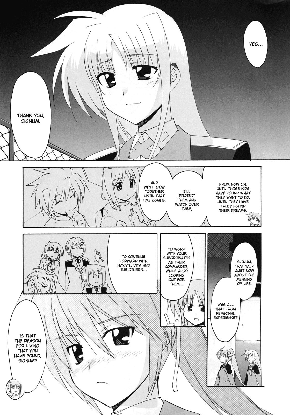 Mahou Shoujo Lyrical Nanoha StrikerS the Comics Chapter 9 page 23 - Chapter 9: Lightning heart