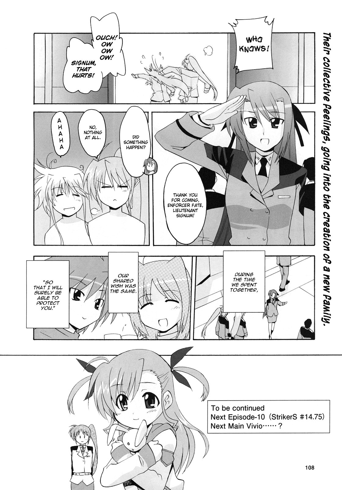 Mahou Shoujo Lyrical Nanoha StrikerS the Comics Chapter 9 page 24 - Chapter 9: Lightning heart
