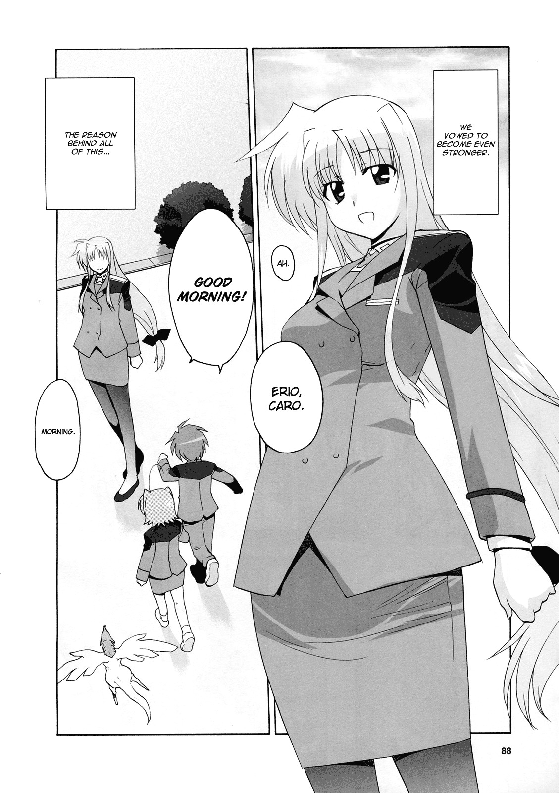 Mahou Shoujo Lyrical Nanoha StrikerS the Comics Chapter 9 page 4 - Chapter 9: Lightning heart