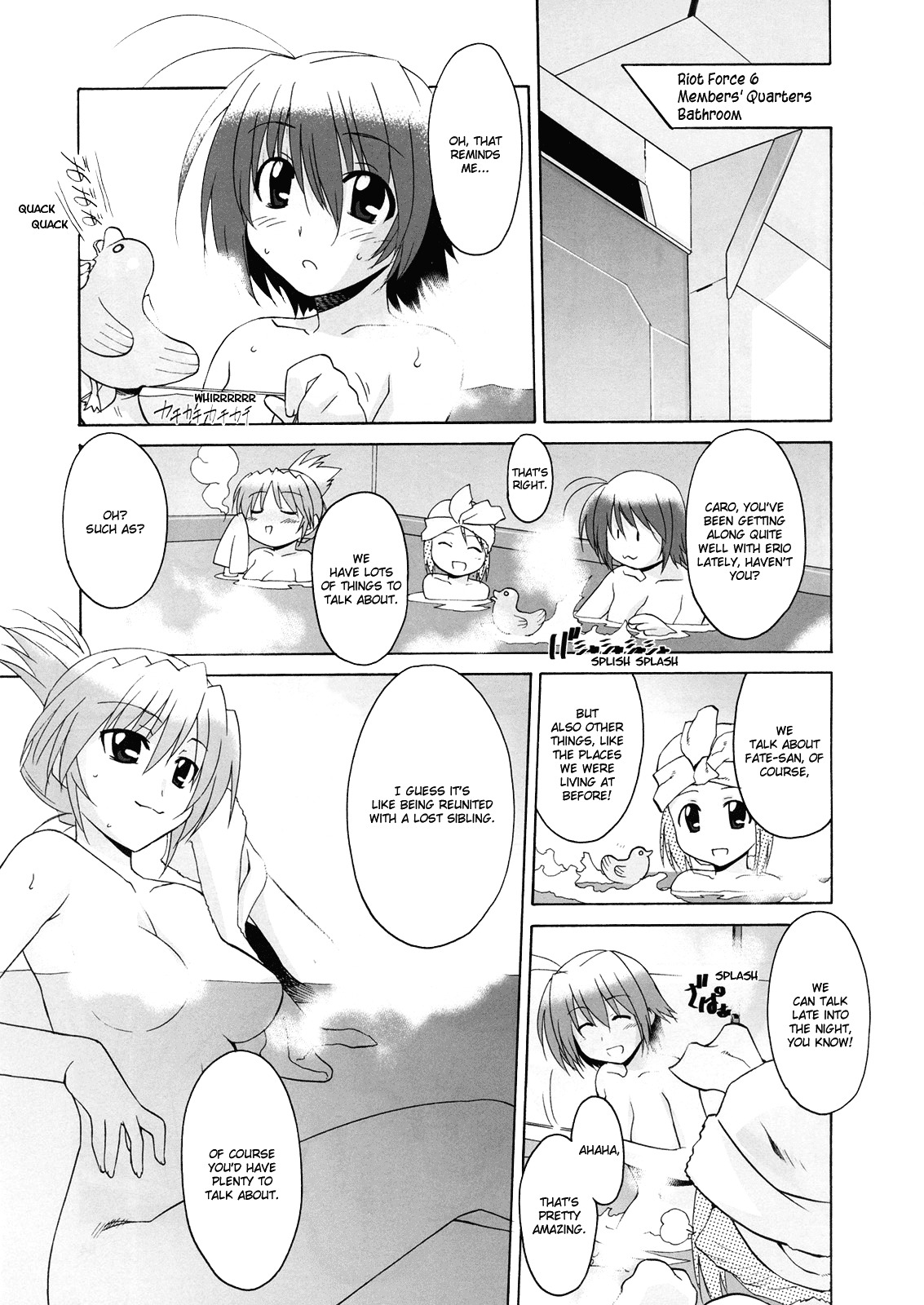 Mahou Shoujo Lyrical Nanoha StrikerS the Comics Chapter 9 page 9 - Chapter 9: Lightning heart