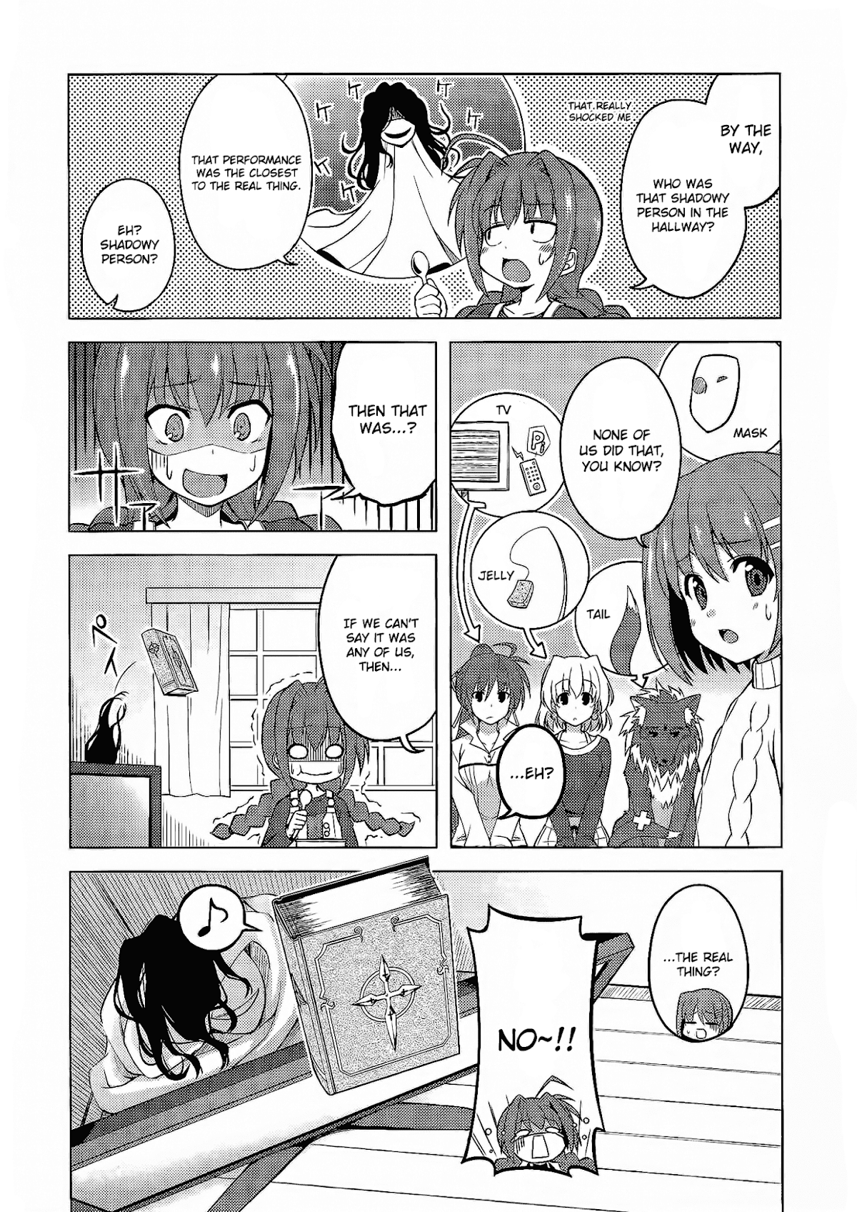 Mahou Shoujo Lyrical Nanoha: The Movie Comic a la Carte Chapter 1.2 page 12 - Chapter 1 v2 : Ghost Panic, by TAKINO Daisuke