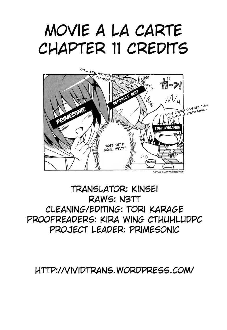 Mahou Shoujo Lyrical Nanoha: The Movie Comic a la Carte Chapter 11 page 12 - Chapter 11 : Proof of Journey