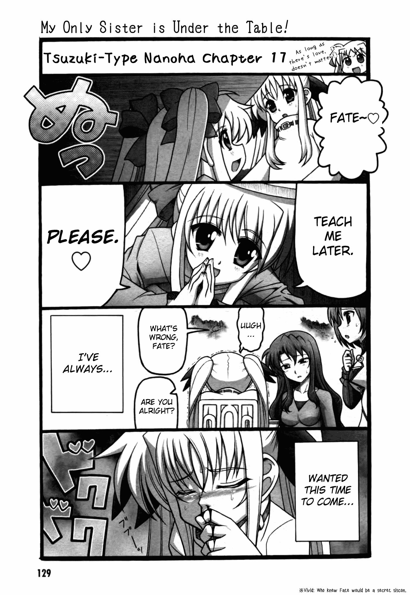 Mahou Shoujo Lyrical Nanoha: The Movie Comic a la Carte Chapter 12.2 page 11 - Chapter 12 v2 : Tsuzuki-Type Nanoha (With Translator Notes)