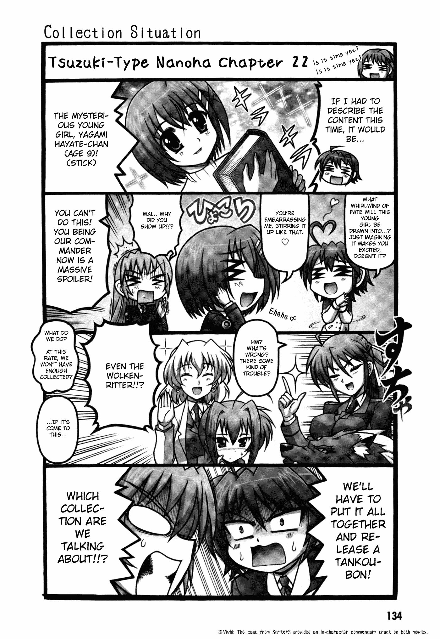 Mahou Shoujo Lyrical Nanoha: The Movie Comic a la Carte Chapter 12.2 page 16 - Chapter 12 v2 : Tsuzuki-Type Nanoha (With Translator Notes)