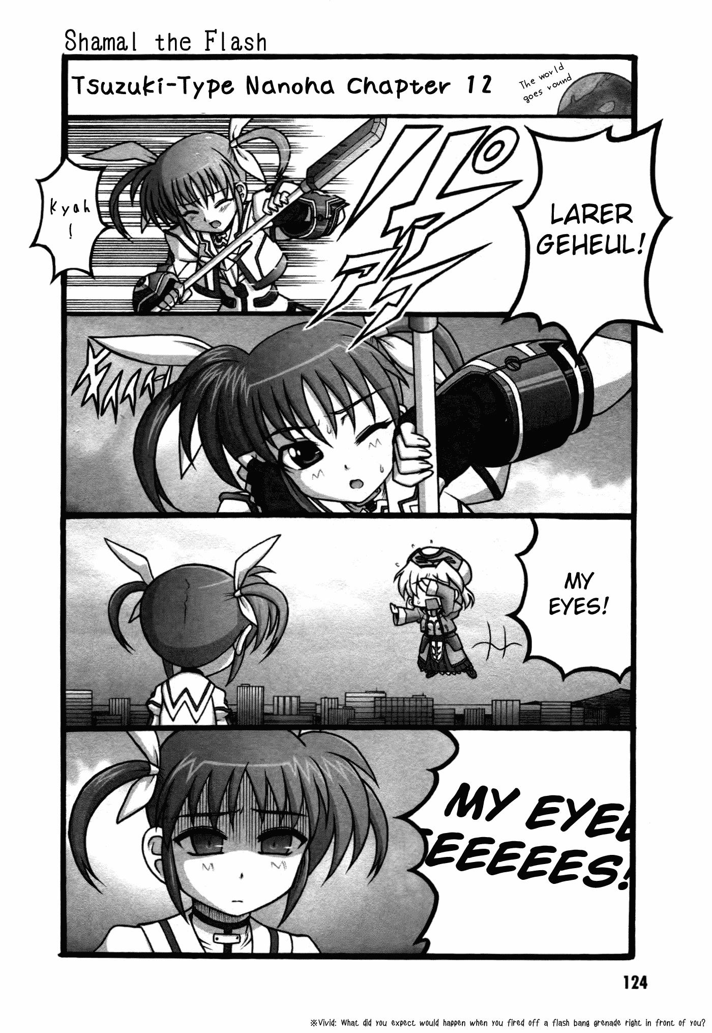Mahou Shoujo Lyrical Nanoha: The Movie Comic a la Carte Chapter 12.2 page 6 - Chapter 12 v2 : Tsuzuki-Type Nanoha (With Translator Notes)
