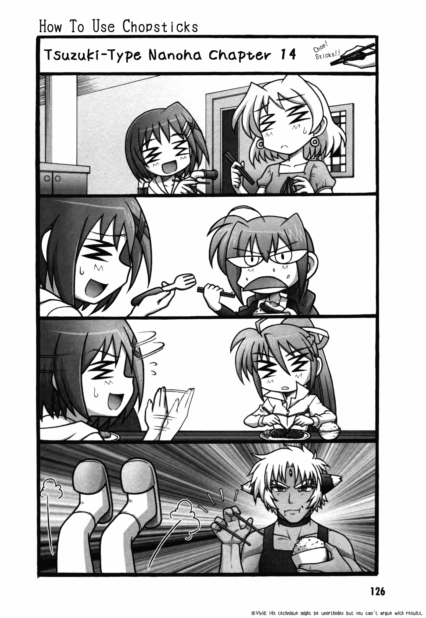 Mahou Shoujo Lyrical Nanoha: The Movie Comic a la Carte Chapter 12.2 page 8 - Chapter 12 v2 : Tsuzuki-Type Nanoha (With Translator Notes)
