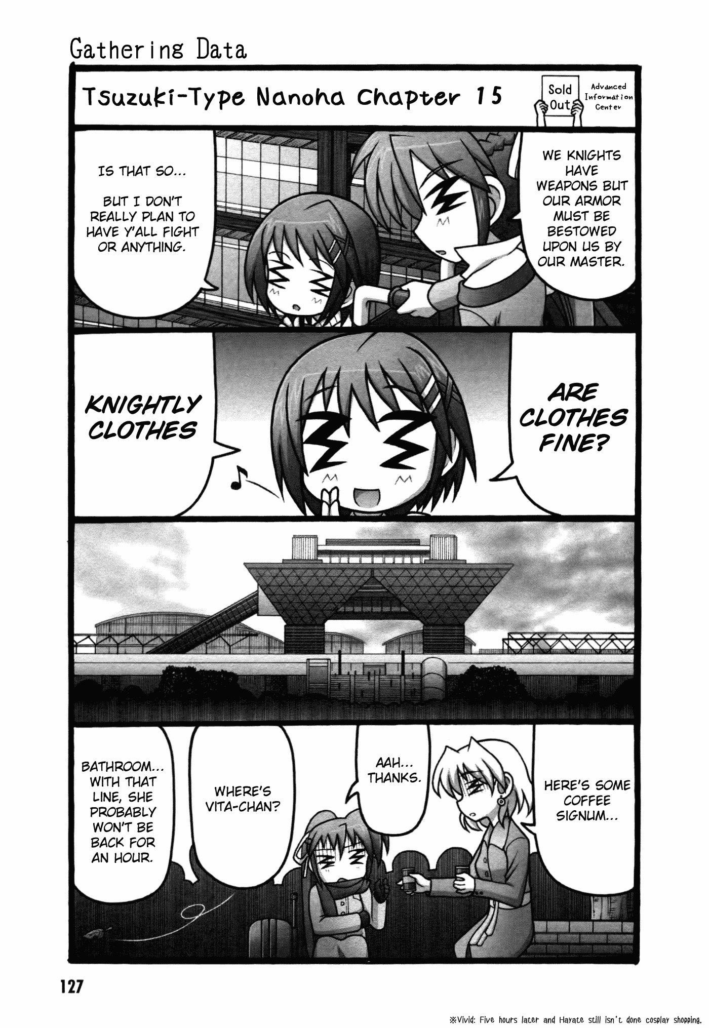 Mahou Shoujo Lyrical Nanoha: The Movie Comic a la Carte Chapter 12.2 page 9 - Chapter 12 v2 : Tsuzuki-Type Nanoha (With Translator Notes)
