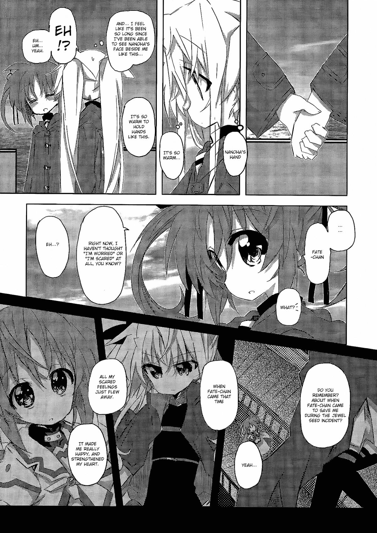 Mahou Shoujo Lyrical Nanoha: The Movie Comic a la Carte Chapter 3.2 page 11 - Chapter 3 v2 : If We're Together, by Ryu-min