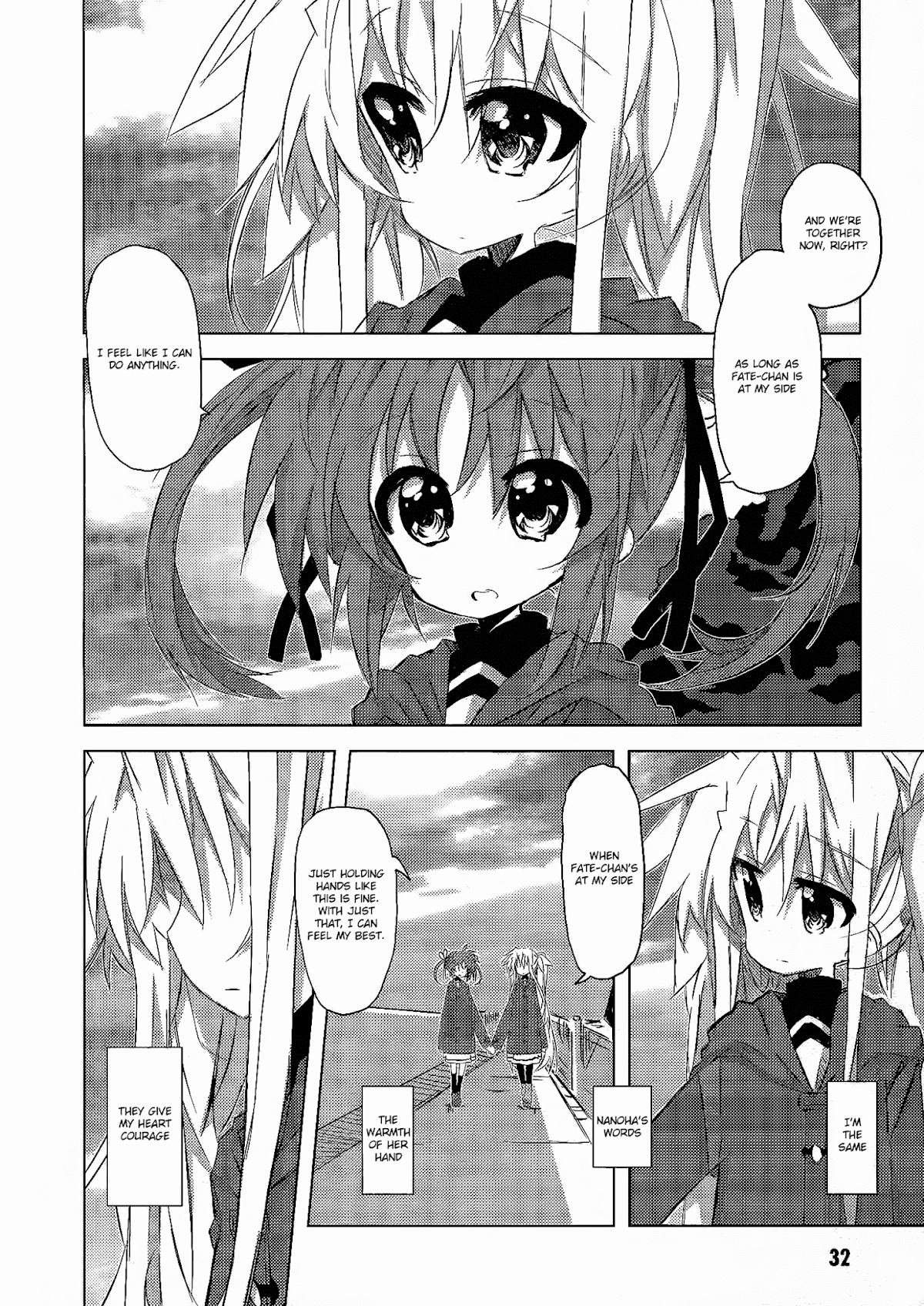 Mahou Shoujo Lyrical Nanoha: The Movie Comic a la Carte Chapter 3.2 page 12 - Chapter 3 v2 : If We're Together, by Ryu-min