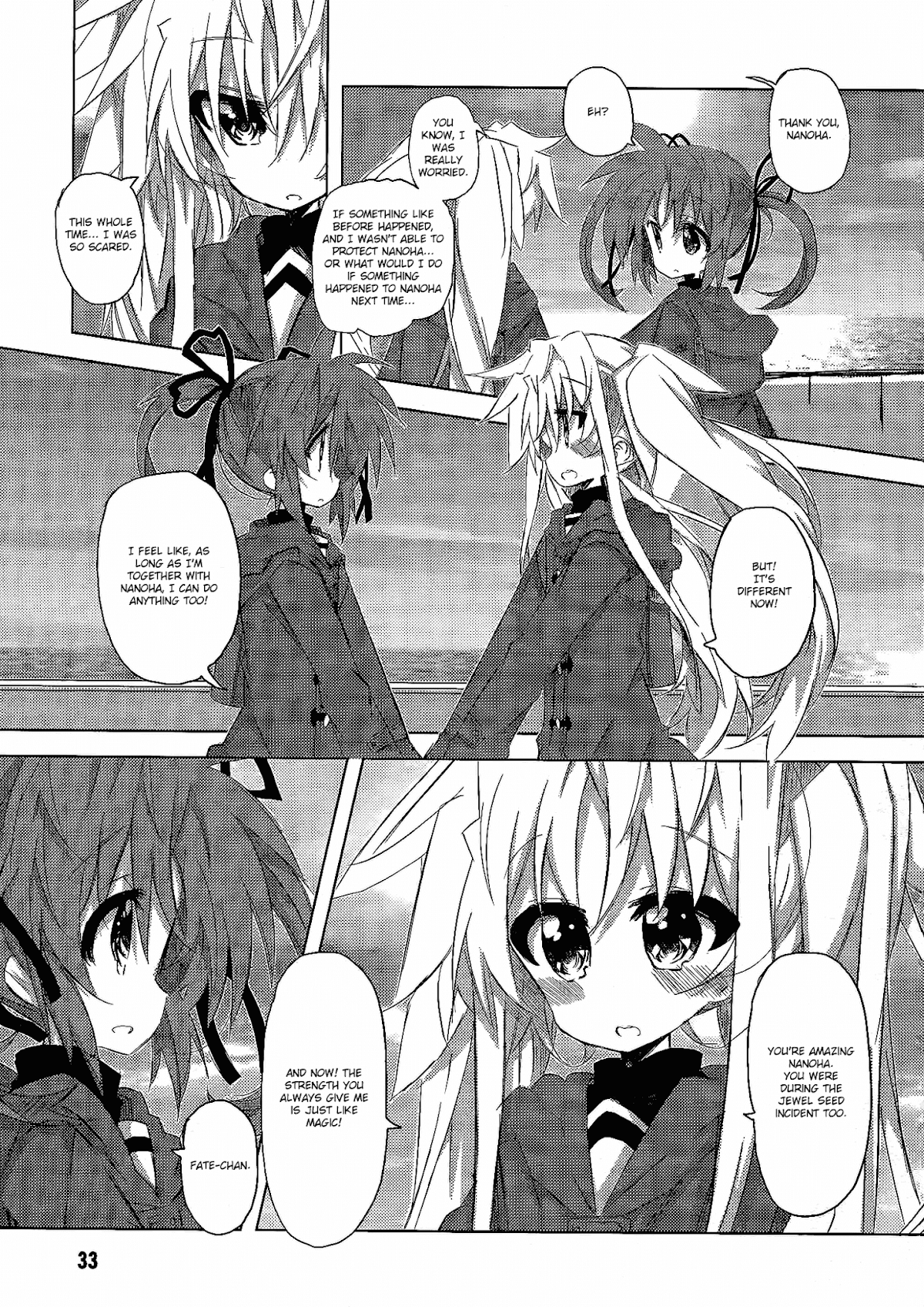 Mahou Shoujo Lyrical Nanoha: The Movie Comic a la Carte Chapter 3.2 page 13 - Chapter 3 v2 : If We're Together, by Ryu-min