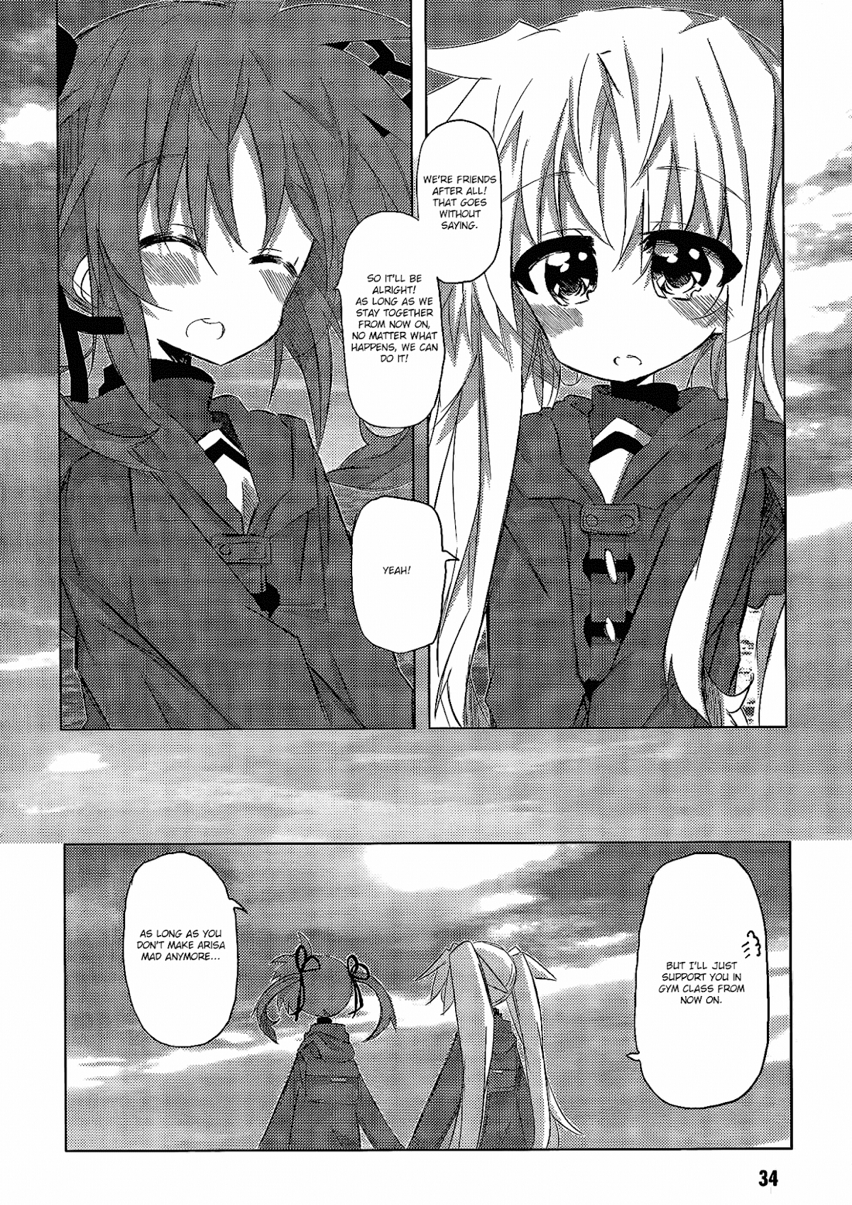 Mahou Shoujo Lyrical Nanoha: The Movie Comic a la Carte Chapter 3.2 page 14 - Chapter 3 v2 : If We're Together, by Ryu-min