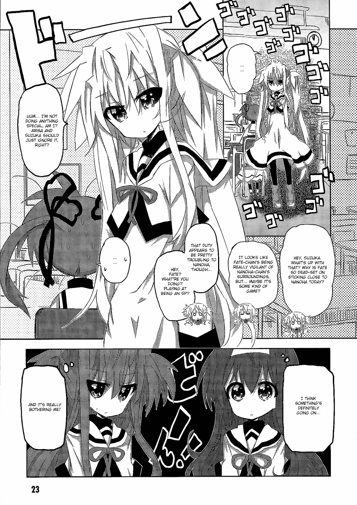 Mahou Shoujo Lyrical Nanoha: The Movie Comic a la Carte Chapter 3.2 page 3 - Chapter 3 v2 : If We're Together, by Ryu-min