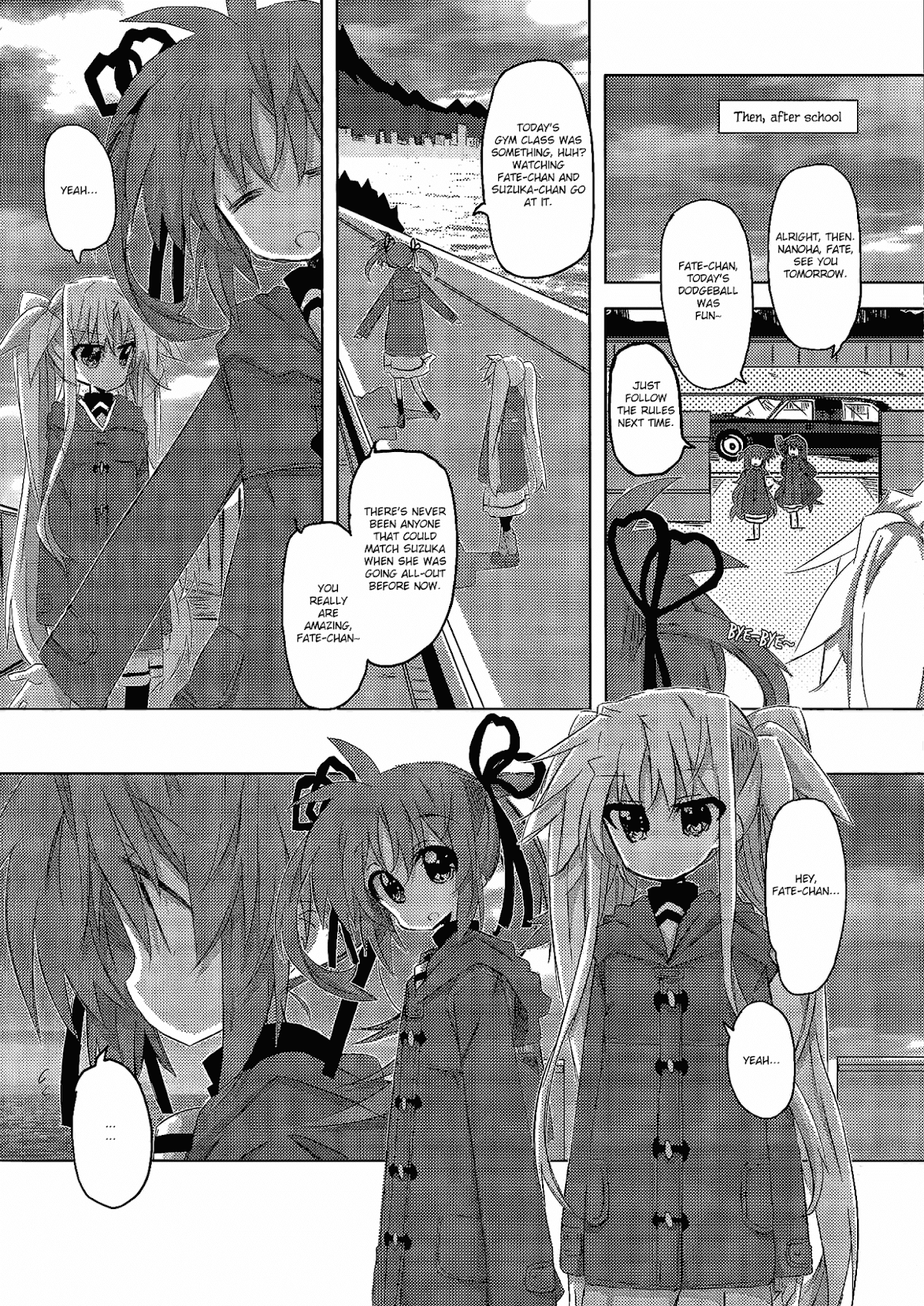Mahou Shoujo Lyrical Nanoha: The Movie Comic a la Carte Chapter 3.2 page 6 - Chapter 3 v2 : If We're Together, by Ryu-min