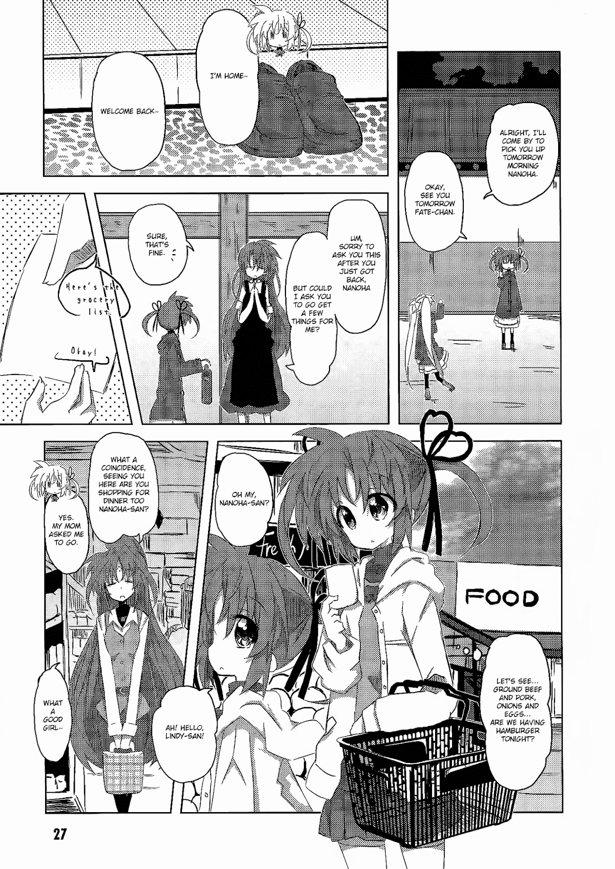 Mahou Shoujo Lyrical Nanoha: The Movie Comic a la Carte Chapter 3.2 page 7 - Chapter 3 v2 : If We're Together, by Ryu-min