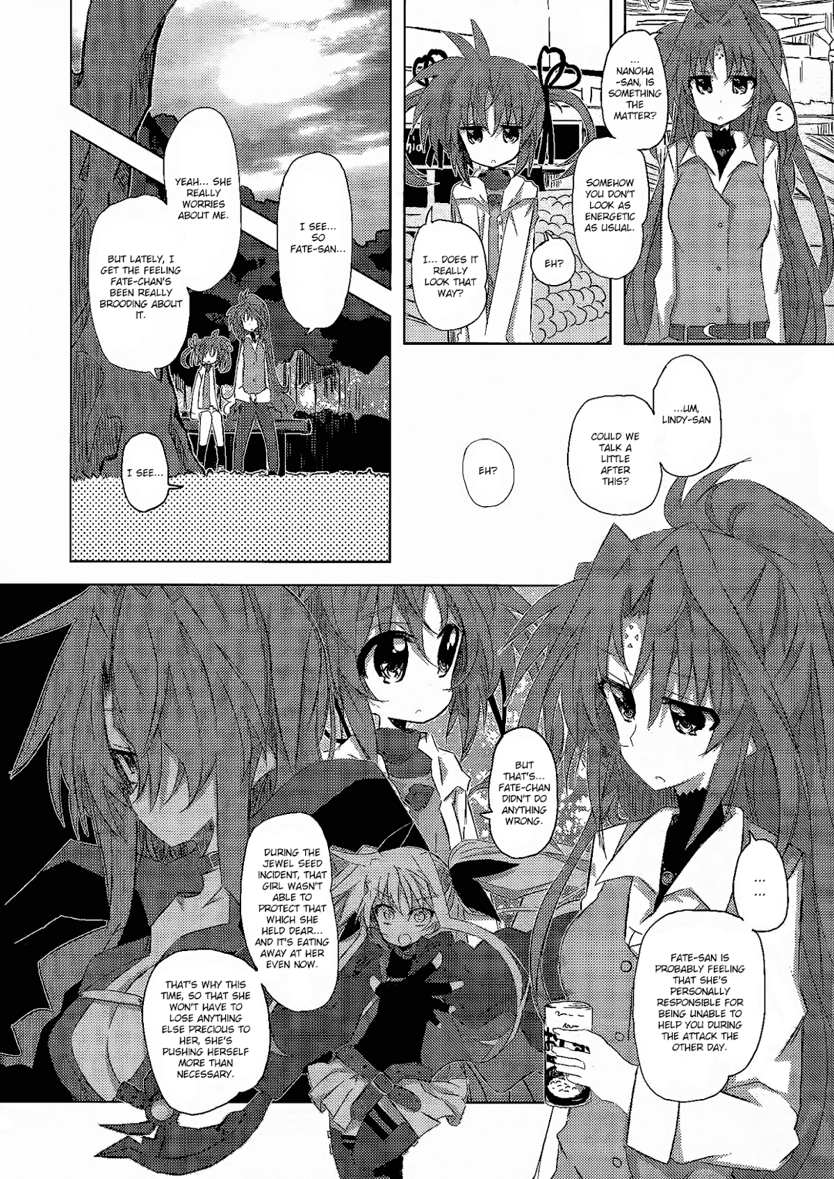 Mahou Shoujo Lyrical Nanoha: The Movie Comic a la Carte Chapter 3.2 page 8 - Chapter 3 v2 : If We're Together, by Ryu-min