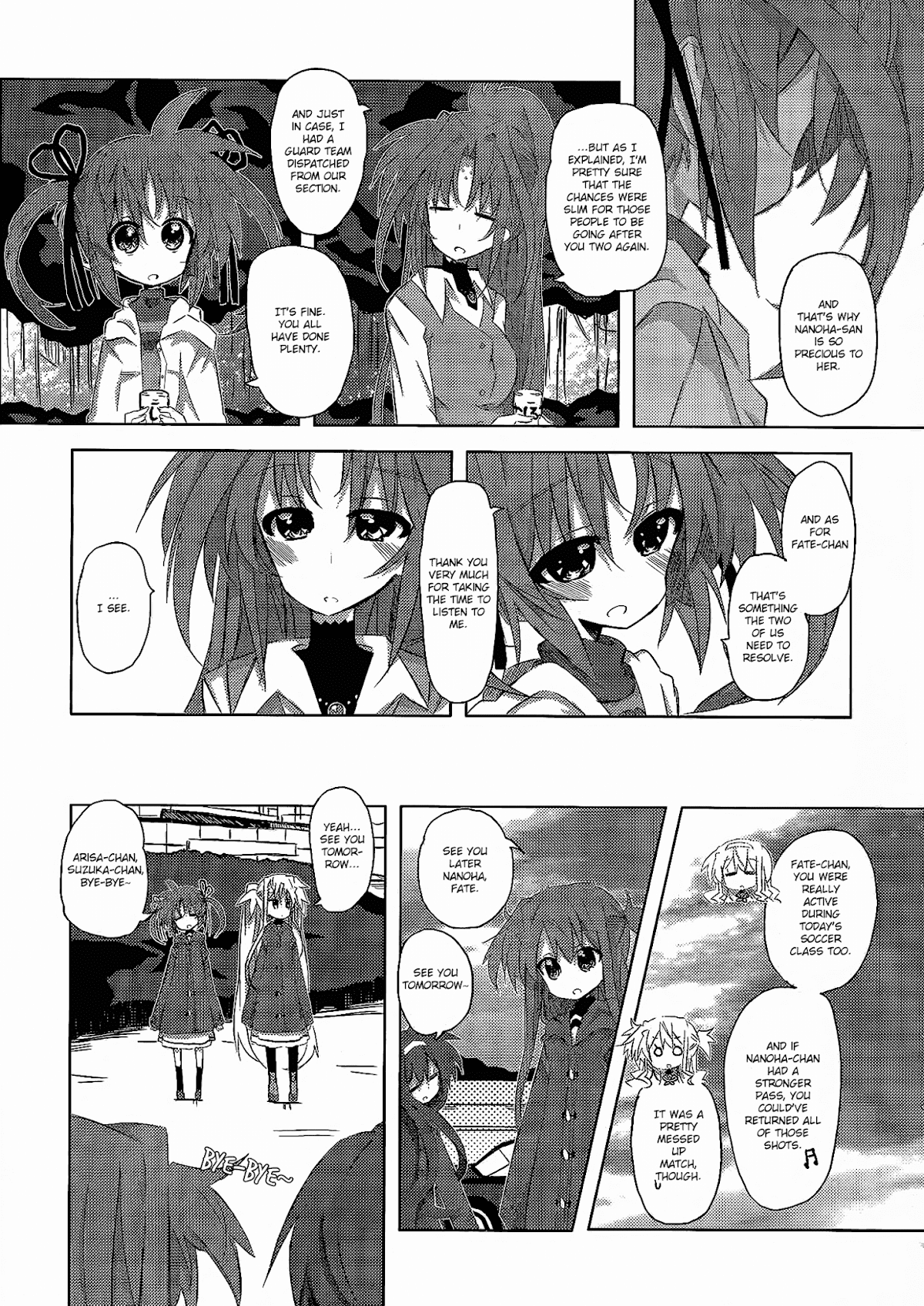 Mahou Shoujo Lyrical Nanoha: The Movie Comic a la Carte Chapter 3.2 page 9 - Chapter 3 v2 : If We're Together, by Ryu-min