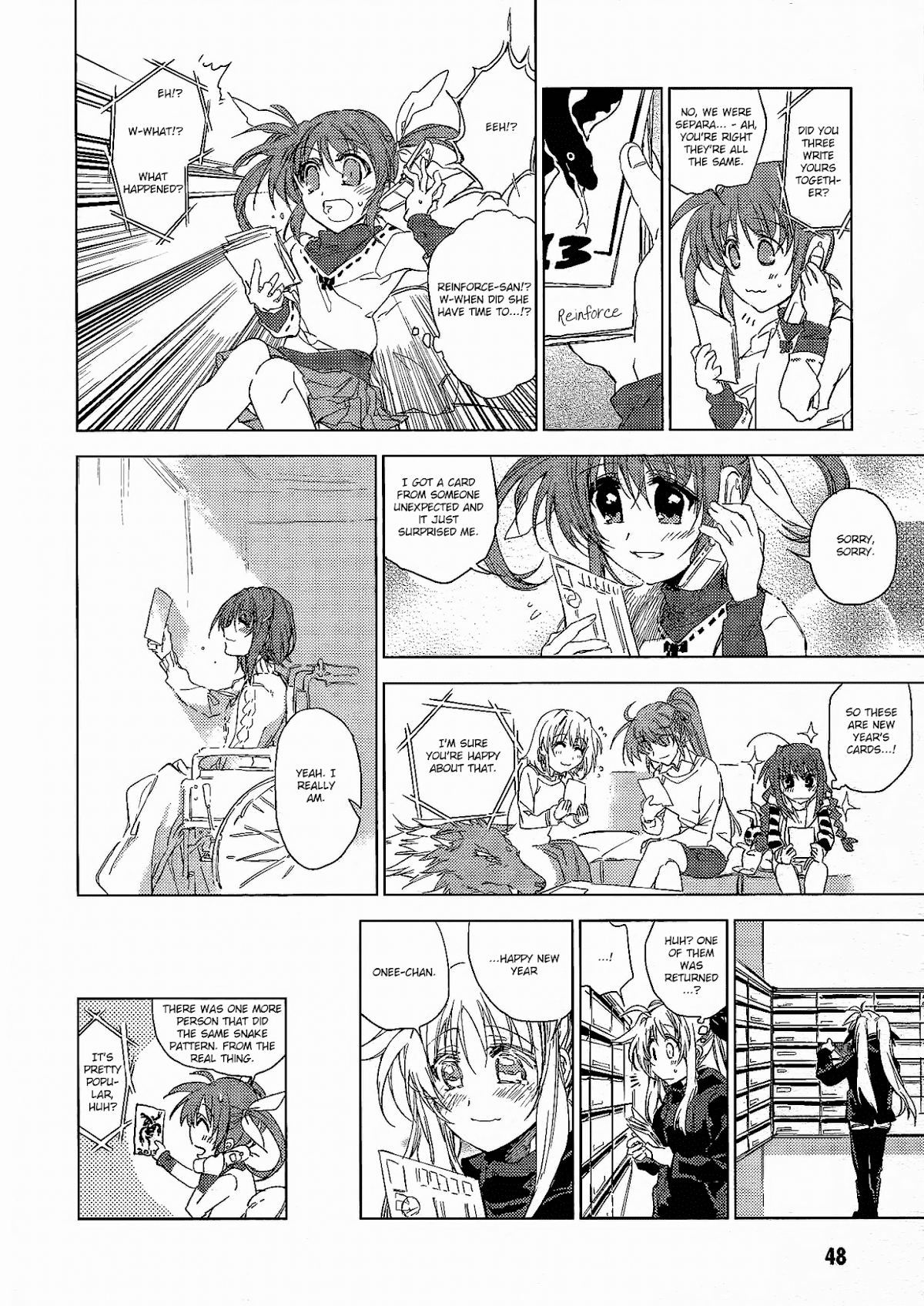 Mahou Shoujo Lyrical Nanoha: The Movie Comic a la Carte Chapter 4.2 page 14 - Chapter 4 v2 : To Reach You, by Hatori Masahiko