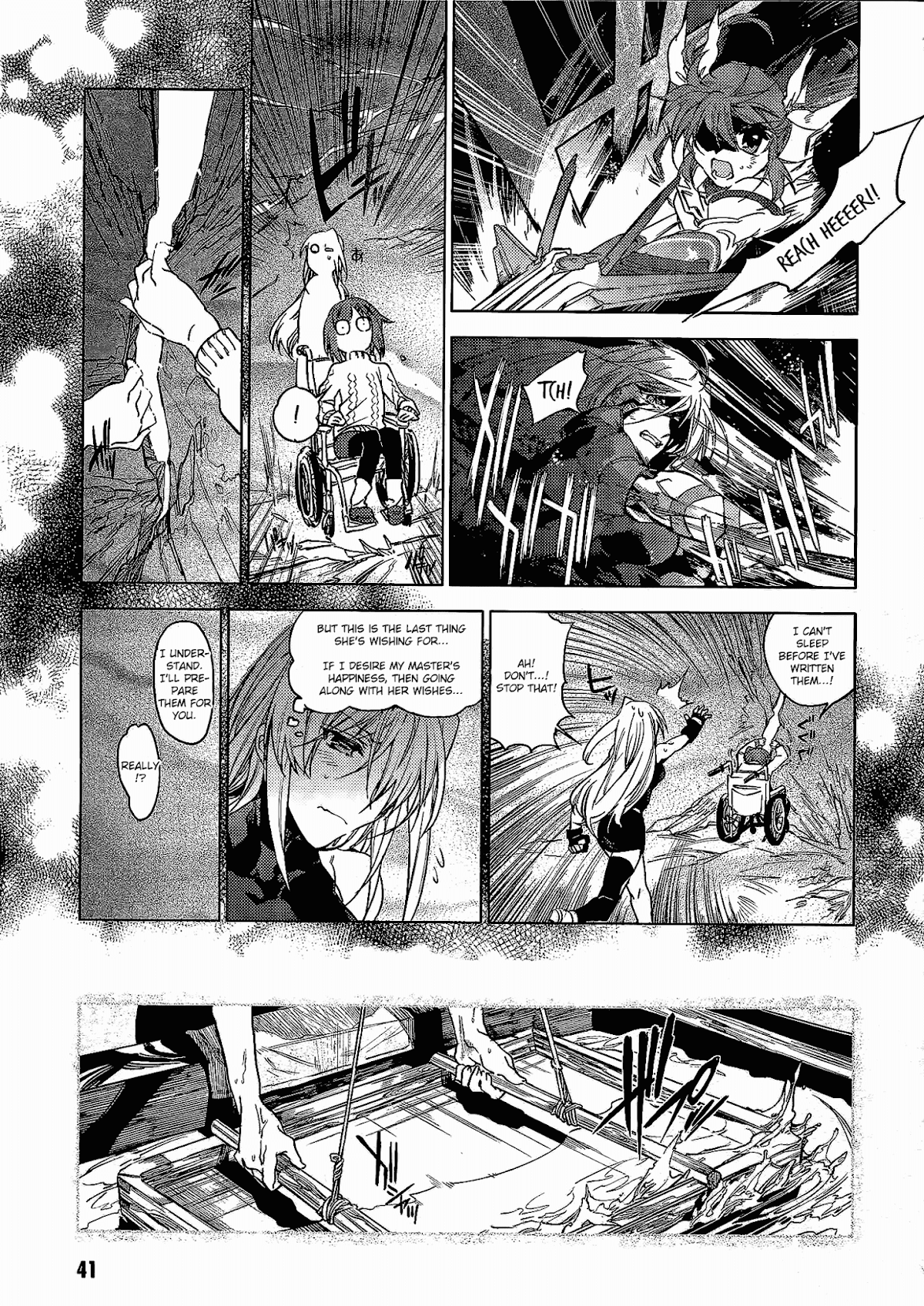Mahou Shoujo Lyrical Nanoha: The Movie Comic a la Carte Chapter 4.2 page 7 - Chapter 4 v2 : To Reach You, by Hatori Masahiko