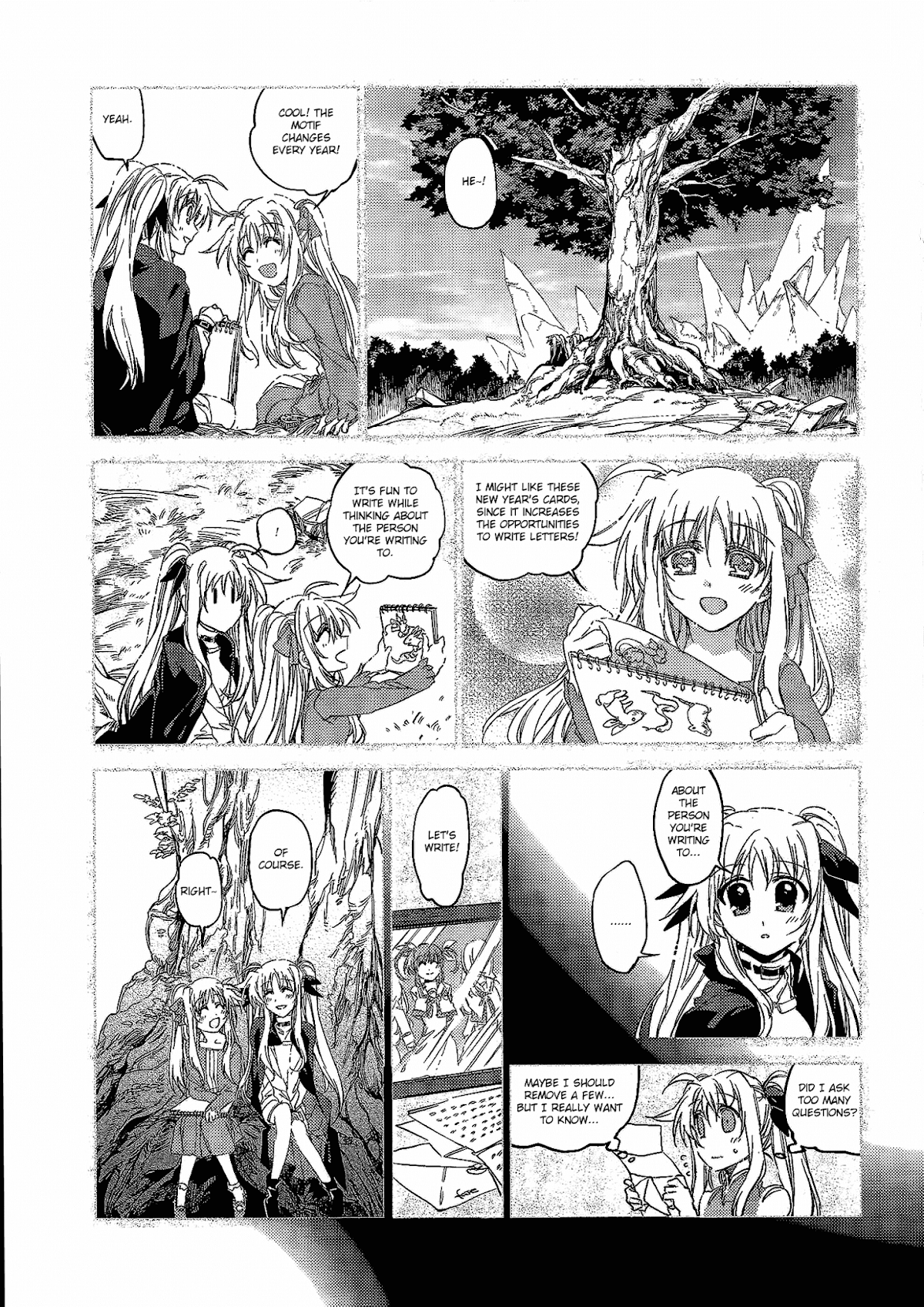 Mahou Shoujo Lyrical Nanoha: The Movie Comic a la Carte Chapter 4.2 page 9 - Chapter 4 v2 : To Reach You, by Hatori Masahiko