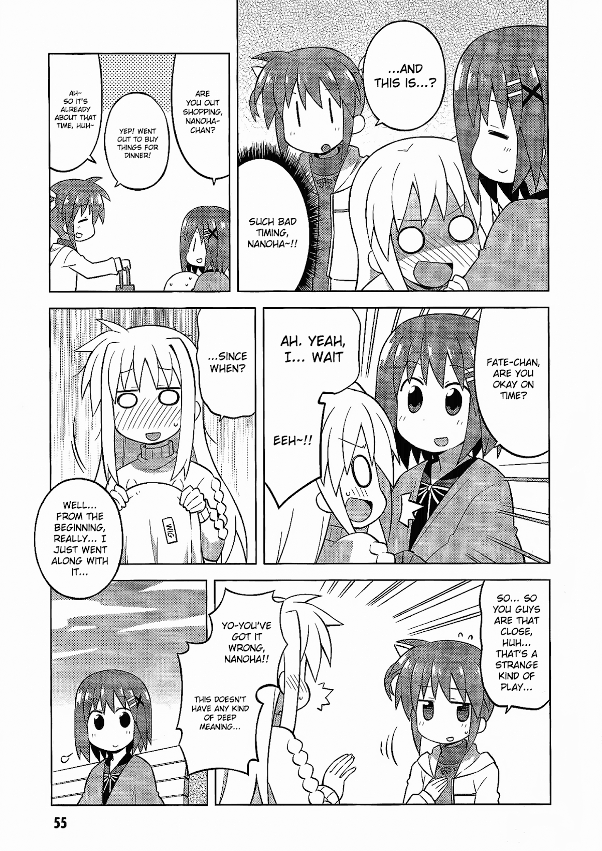 Mahou Shoujo Lyrical Nanoha: The Movie Comic a la Carte Chapter 5.2 page 7 - Chapter 5 v2 : Surpassing the Wind, by Neko Tofu