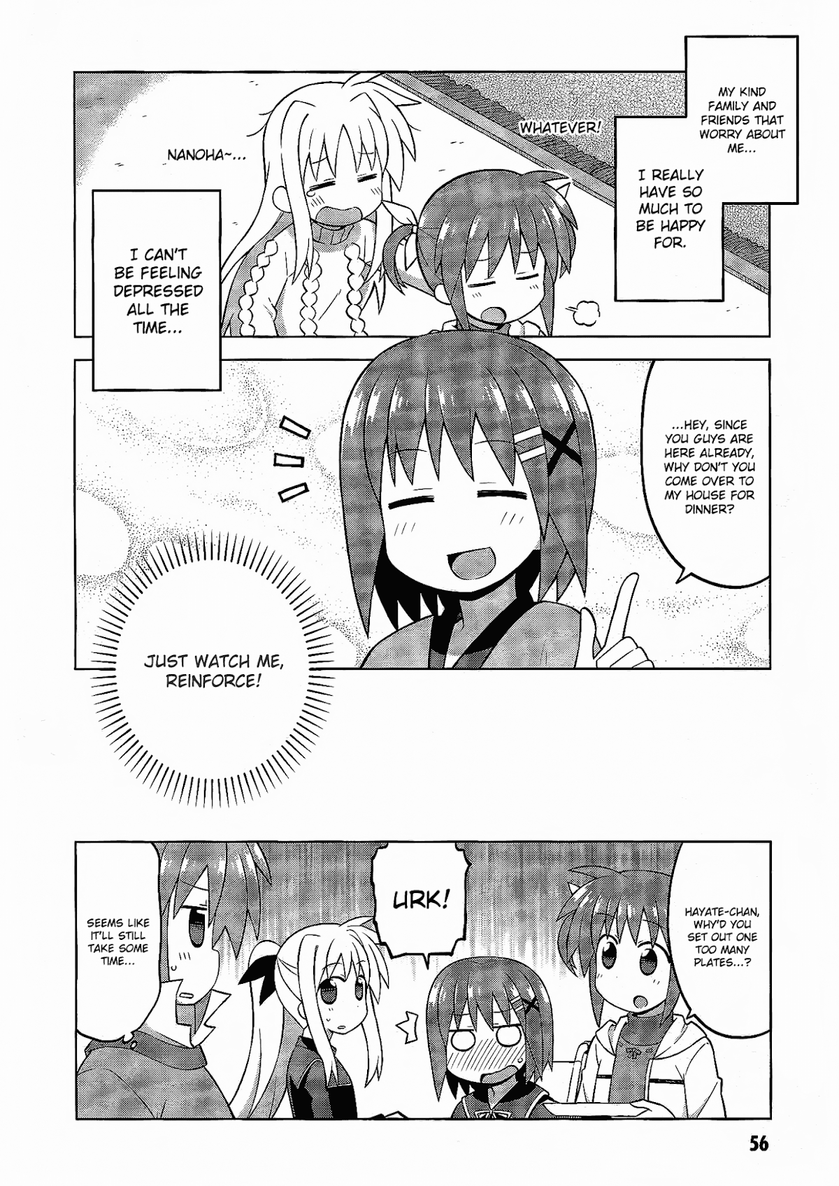 Mahou Shoujo Lyrical Nanoha: The Movie Comic a la Carte Chapter 5.2 page 8 - Chapter 5 v2 : Surpassing the Wind, by Neko Tofu