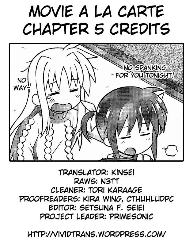 Mahou Shoujo Lyrical Nanoha: The Movie Comic a la Carte Chapter 5.2 page 9 - Chapter 5 v2 : Surpassing the Wind, by Neko Tofu