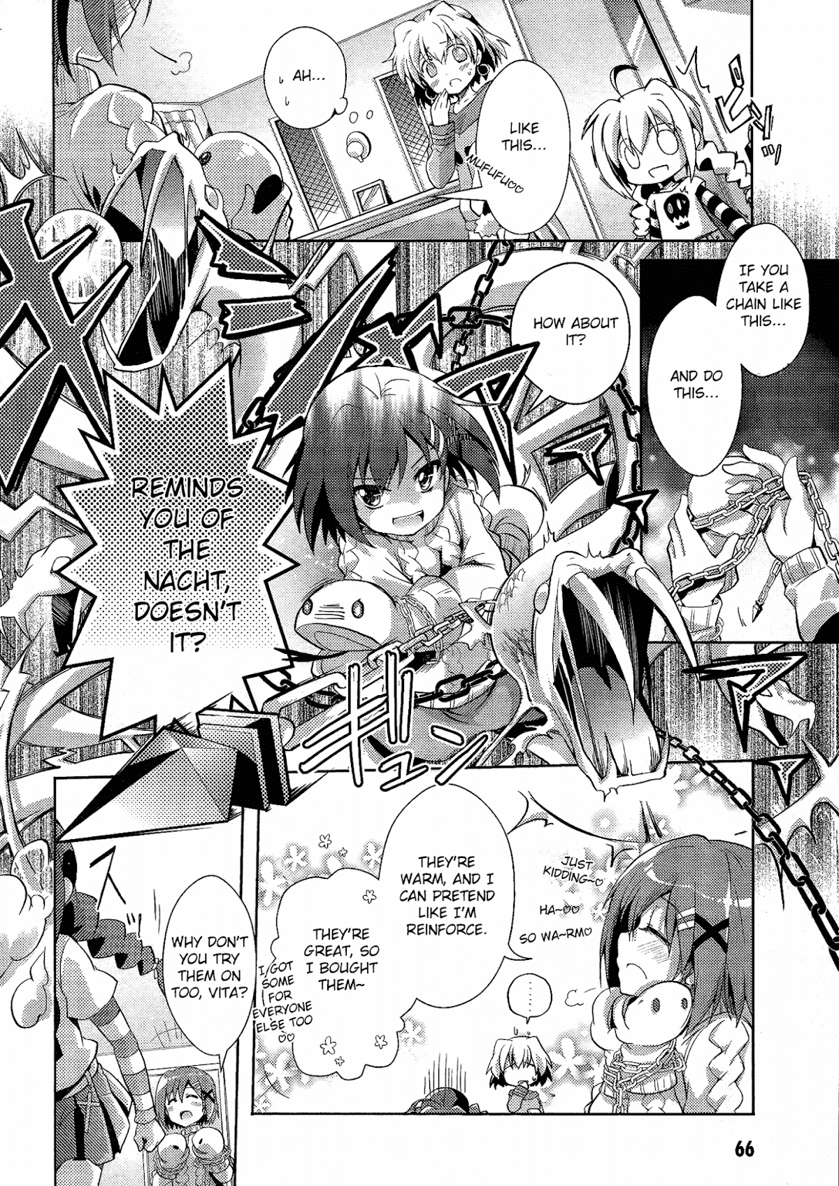 Mahou Shoujo Lyrical Nanoha: The Movie Comic a la Carte Chapter 7.2 page 2 - Chapter 7 v2 : Knitted Link, by Meki Meki