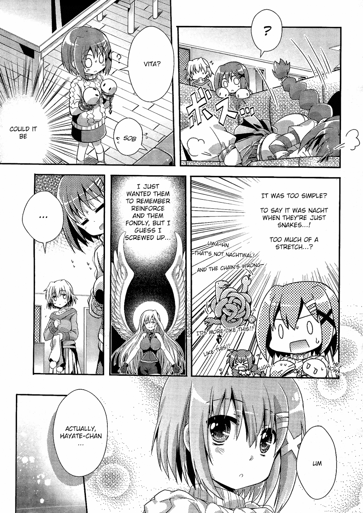 Mahou Shoujo Lyrical Nanoha: The Movie Comic a la Carte Chapter 7.2 page 3 - Chapter 7 v2 : Knitted Link, by Meki Meki