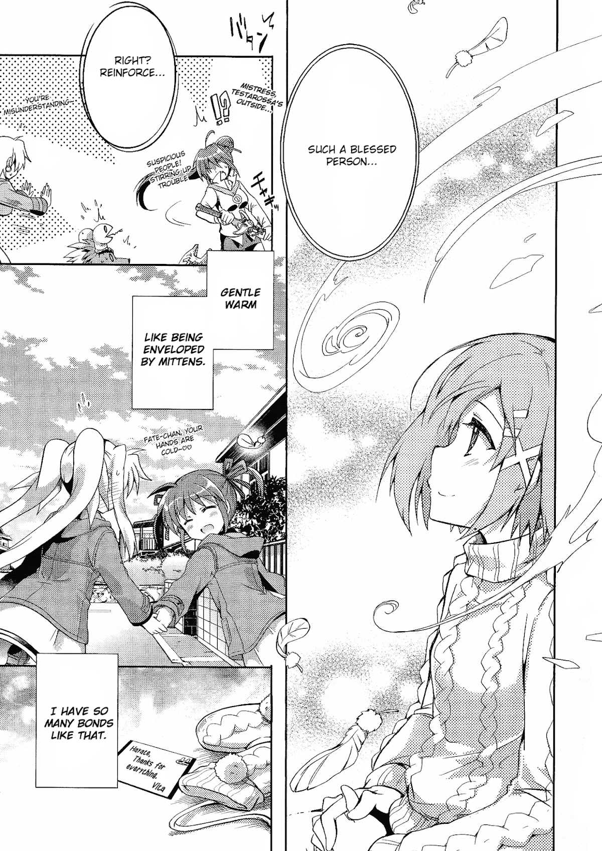 Mahou Shoujo Lyrical Nanoha: The Movie Comic a la Carte Chapter 7.2 page 7 - Chapter 7 v2 : Knitted Link, by Meki Meki