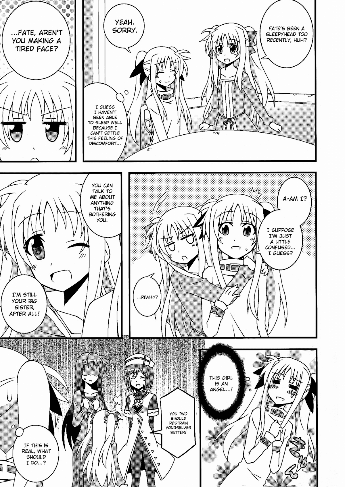 Mahou Shoujo Lyrical Nanoha: The Movie Comic a la Carte Chapter 8.2 page 3 - Chapter 8 v2 : 'For Instance, That Dream World', by Asaeda Itsuki