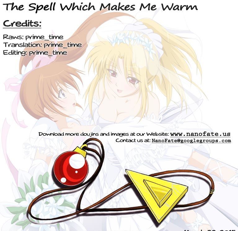 Mahou Shoujo Lyrical Nanoha - The Spell Which Makes Me Warm Chapter 1 page 20 - Chapter 1