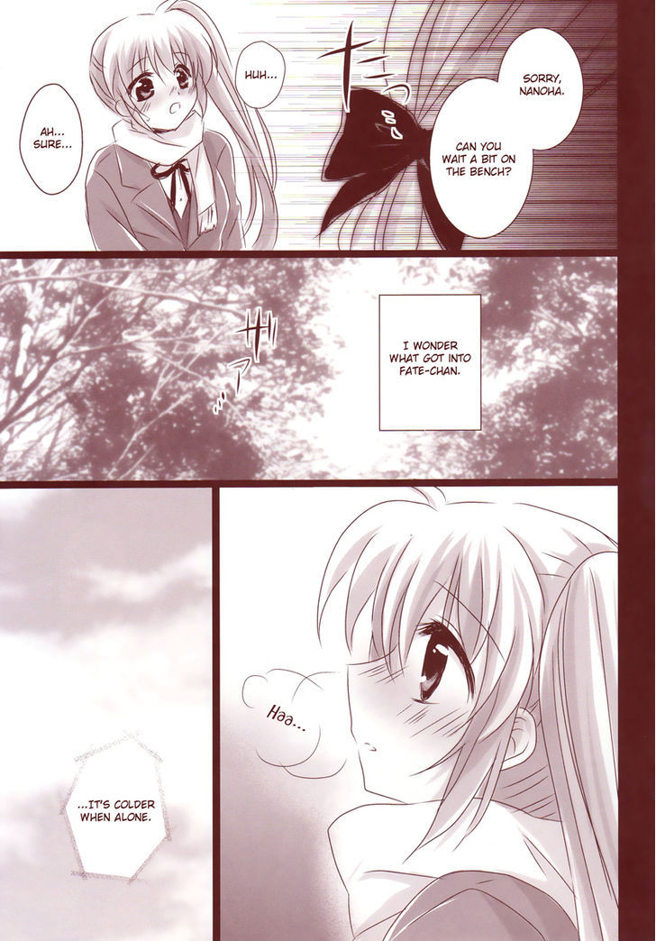Mahou Shoujo Lyrical Nanoha - The Spell Which Makes Me Warm Chapter 1 page 7 - Chapter 1