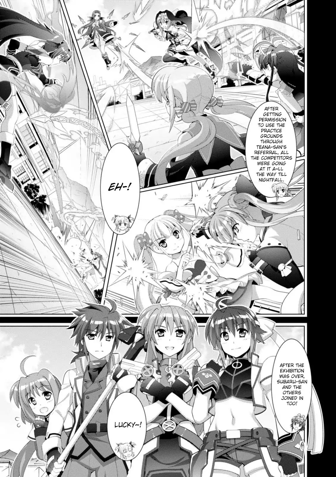Mahou Shoujo Lyrical Nanoha Vivid Chapter 100 page 11 - Chapter 100: Hegemon Style Einhart Stratos