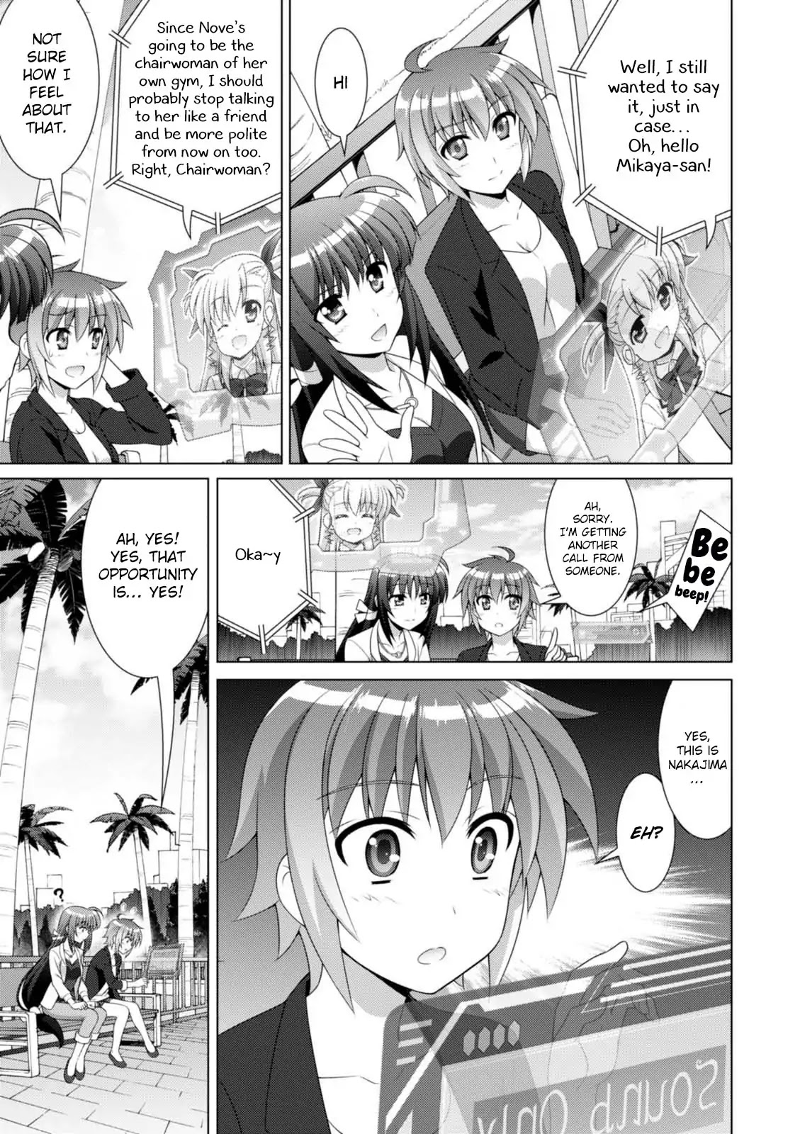 Mahou Shoujo Lyrical Nanoha Vivid Chapter 100 page 13 - Chapter 100: Hegemon Style Einhart Stratos
